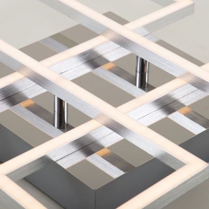 Briloner - LED állítható fényerejű mennyezeti lámpa FRAME 4xLED/12W/230V