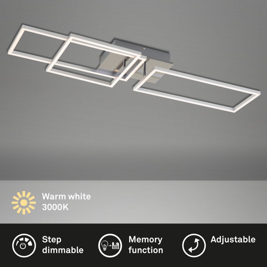 Briloner - LED Dimmelhető felületre szerelhető csillár FRAME LED/44W/230V