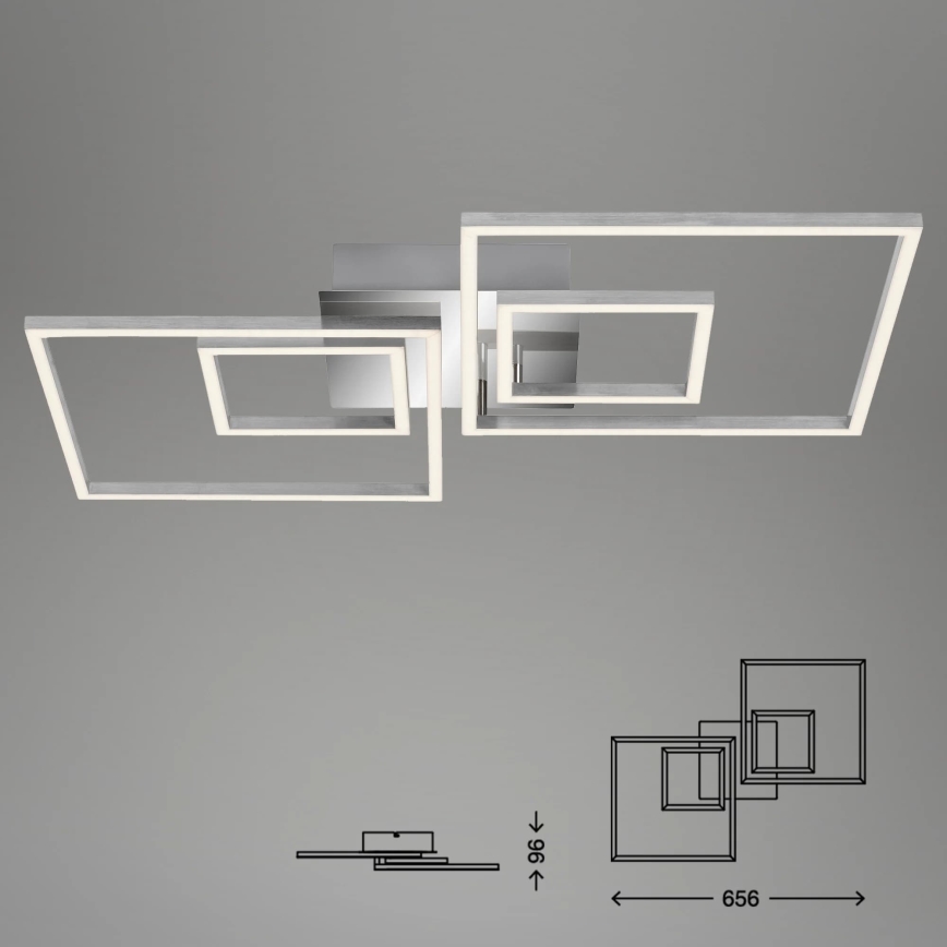 Briloner - LED Dimmelhető mennyezeti lámpa FRAMES LED/40W/230V