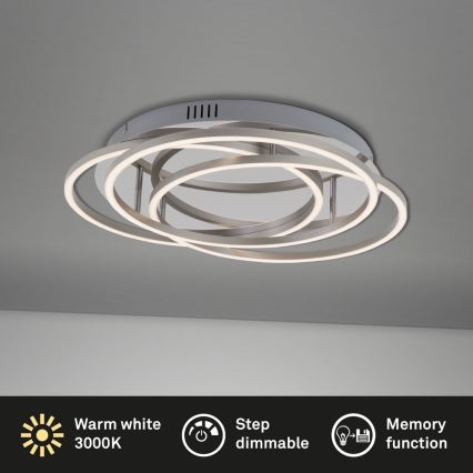 Briloner - LED Dimmelhető mennyezeti lámpa FRAMES LED/60W/230V fényezett króm