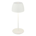 Briloner - LED dimmelhető, újratölthető, érintésvezérelt MINI kültéri asztali lámpa LED/2,5W/5V IP44 1800 mAh fehér