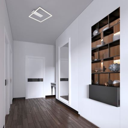 Briloner - LED mennyezeti lámpa FRAME LED/14W/230V 3000K 30x32 cm matt króm