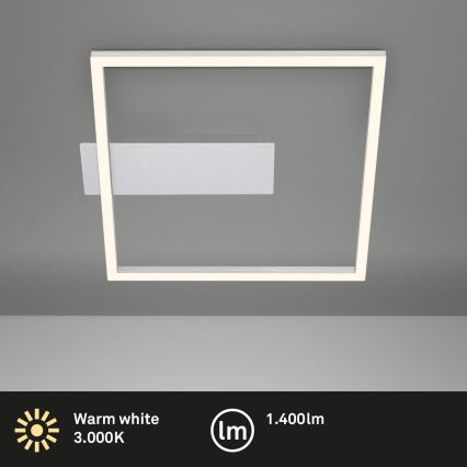 Briloner - LED mennyezeti lámpa FRAME LED/14W/230V 3000K 30x32 cm matt króm