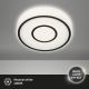 Briloner - LED Mennyezeti lámpa SIRKEL LED/12W/230V fekete