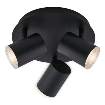Briloner&nbsp;10476229 - Fürdőszobai spotlámpa 3xGU10/5W/230V IP44 fekete