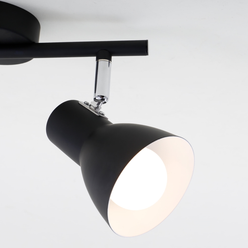 Briloner 10698891 - Spotlámpa 2xE14/25W/230V fekete