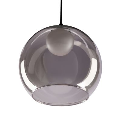 BRIN kábeles csillár 1xG9/15W/230V, füstös fekete