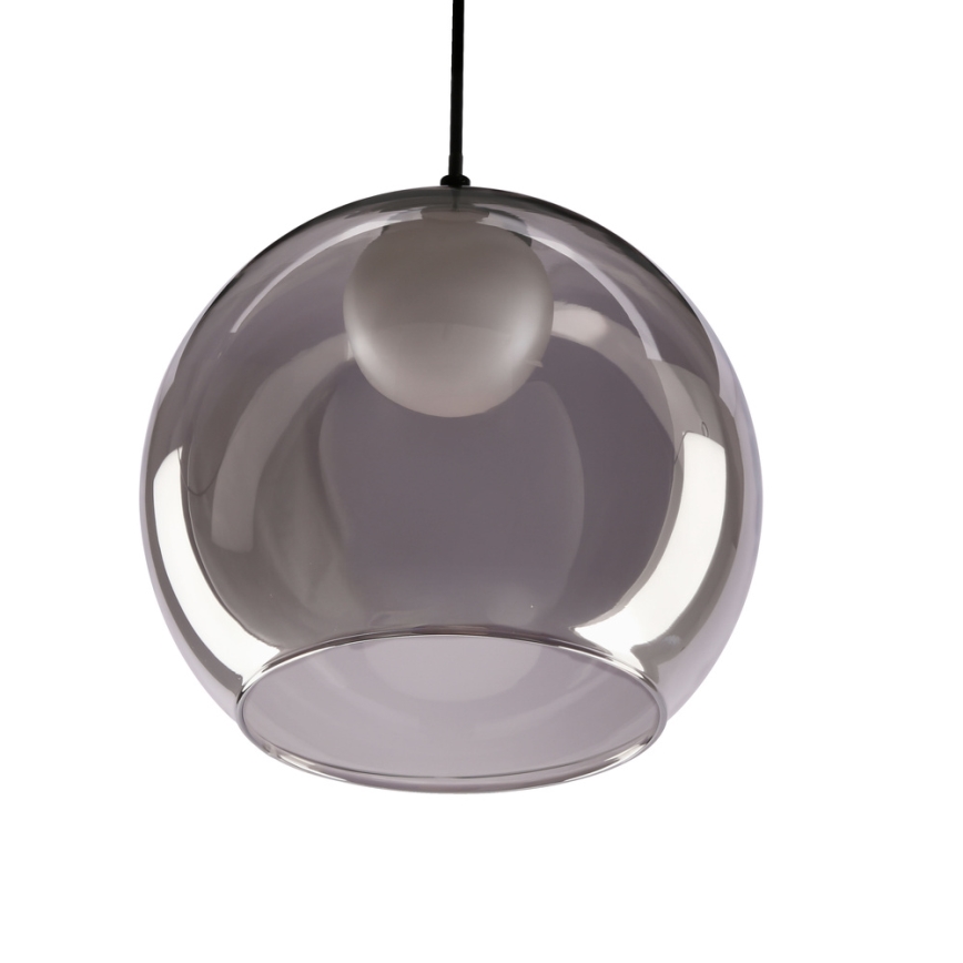 BRIN kábeles csillár 1xG9/15W/230V, füstös fekete