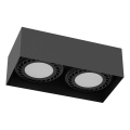 Brosline - Spotlámpa 2xGU10/18W/230V fekete