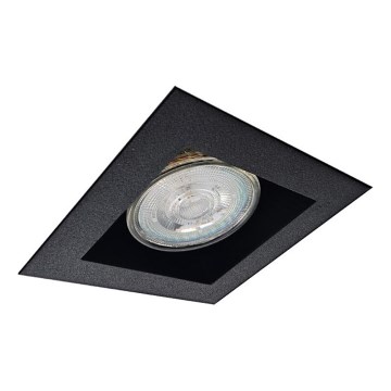 Brosline - Süllyeszthető lámpatest 1xGU10/10W/230V fekete