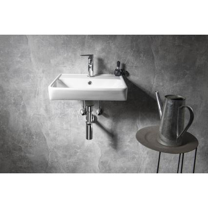 Bruckner - Beépíthető mosdó NEON 45x41,5 cm kerámia/fehér