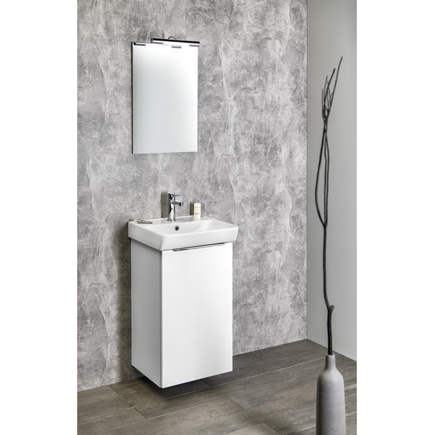 Bruckner - Beépíthető mosdó NEON 45x41,5 cm kerámia/fehér