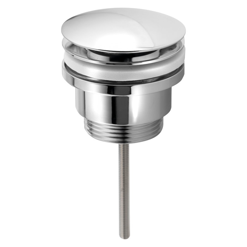 Bruckner - Mosdó lefolyó elfolyó nélkül CLICK-CLACK átm. 6,4 cm fényezett króm