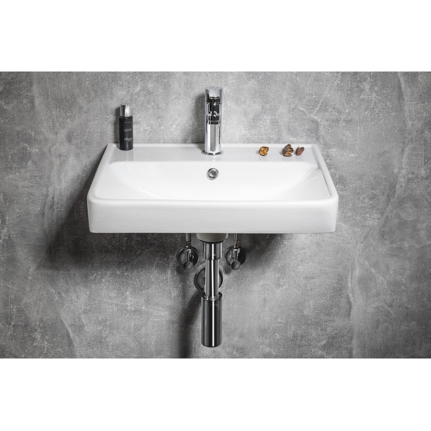 Bruckner - Beépíthető mosdó NEON 50x41,5 cm kerámia/fehér