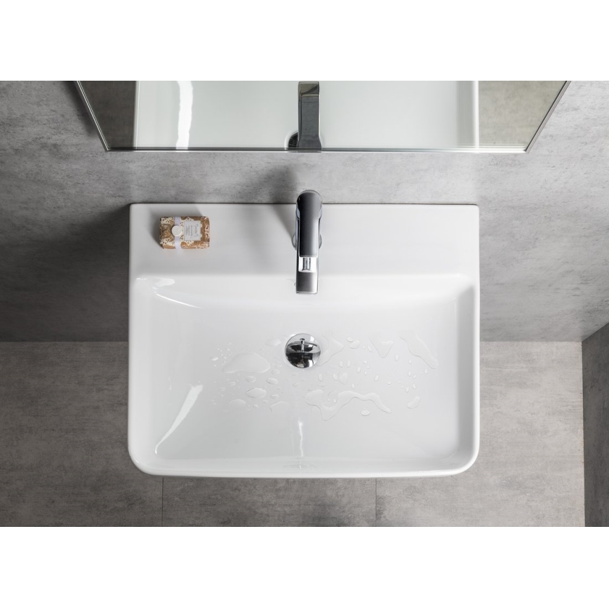 Bruckner - Beépíthető mosdó NERON 60x48 cm fehér