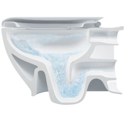 Bruckner - Fali WC Rimless WALTER kerámia/fehér