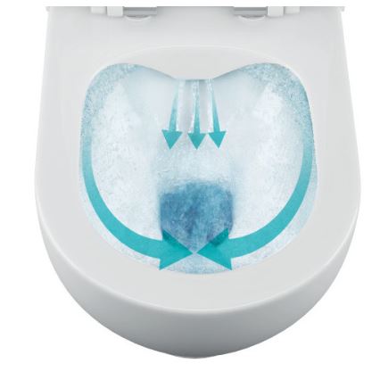 Bruckner - Fali WC Rimless WALTER kerámia/fehér