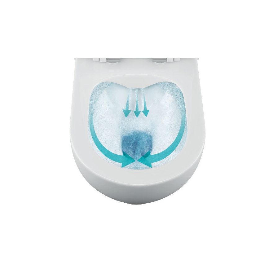 Bruckner - Fali WC Rimless WALTER kerámia/fehér
