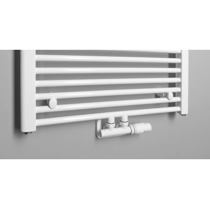 Bruckner - Termosztatikus csatlakozókészlet központi csatlakozáshoz WICHER fehér