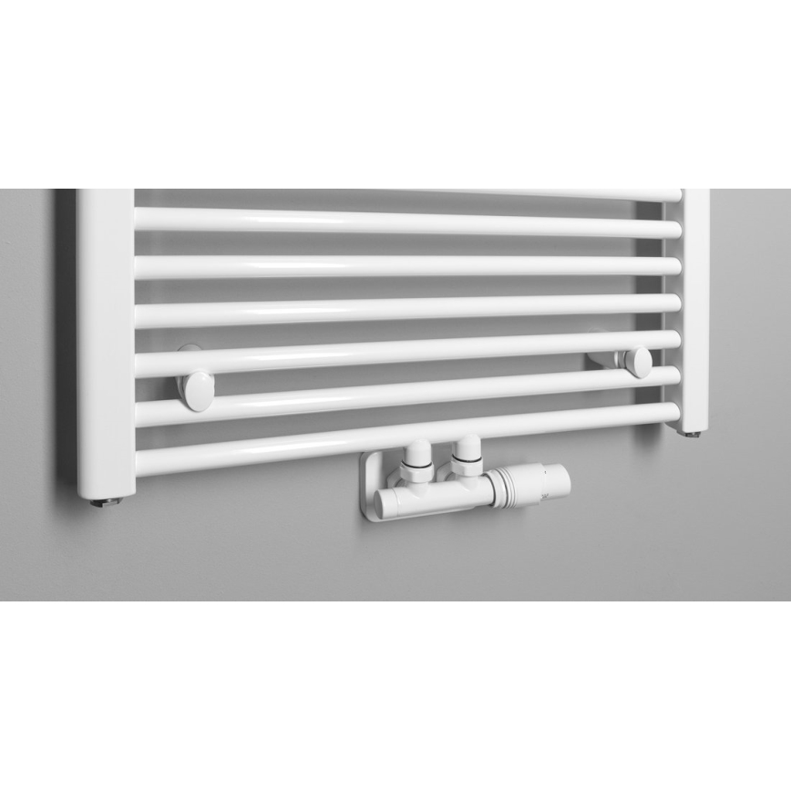 Bruckner - Termosztatikus csatlakozókészlet központi csatlakozáshoz WICHER fehér