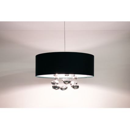 BUBBLE függőlámpa kábellel 1xE27/60W/230V, átm. 50 cm, zöld