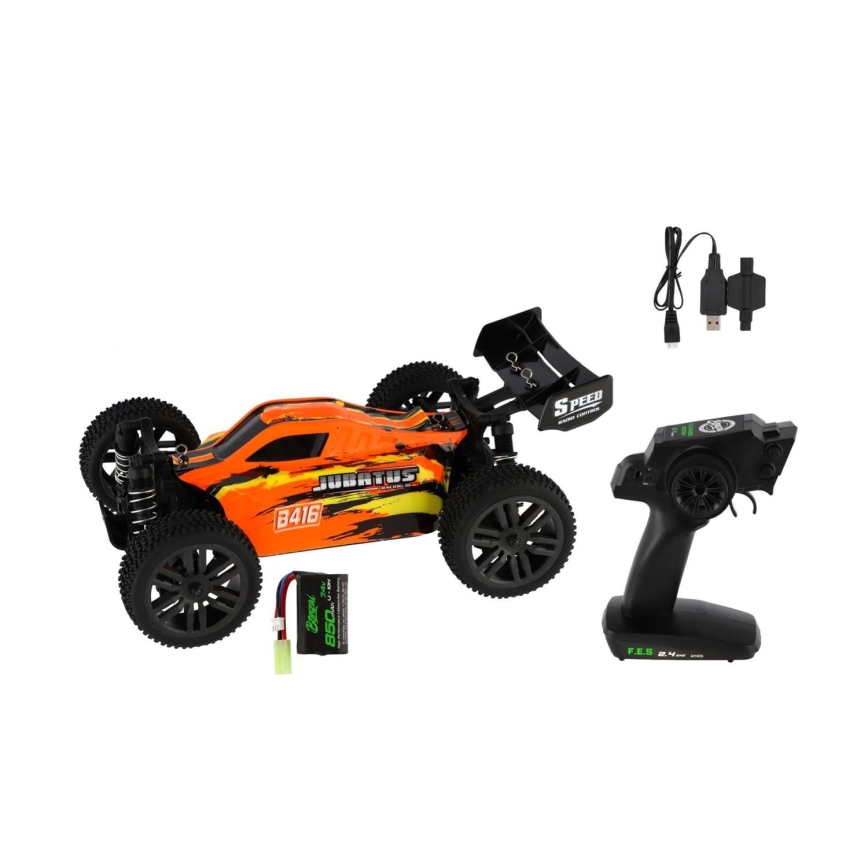 Buggy Bonzai távirányítós autó, 7,4 V/850 mAh, fekete/narancssárga