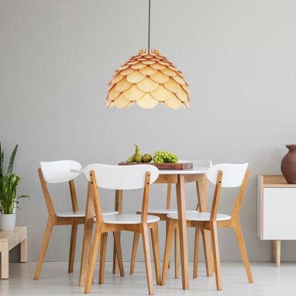 BURGO kábeles függeszték 1xE27/60W/230V, átmérő 35 cm