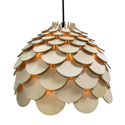 BURGO kábeles függeszték 1xE27/60W/230V, átmérő 35 cm