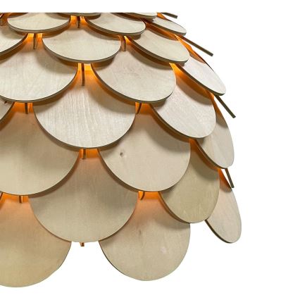 BURGO kábeles függeszték 1xE27/60W/230V, átmérő 35 cm