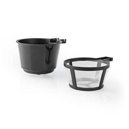 Butler - Egy csészés kávéfőző 0,4 l időzítővel és utazóbögrével 750W/230V rozsdamentes acél/fekete