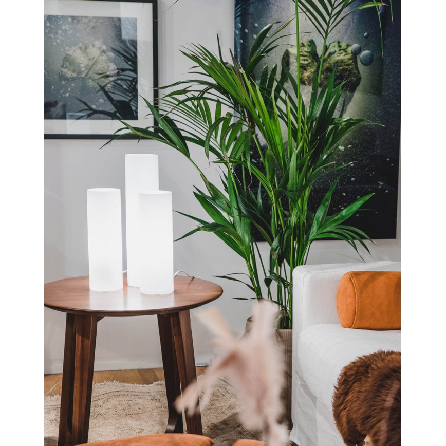 ByRydens - FLAKE asztali lámpa 1xE27/8W/230V fehér