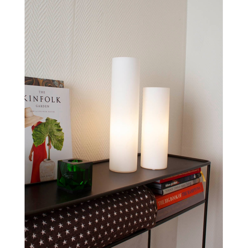 ByRydens - FLAKE asztali lámpa 1xE27/8W/230V fehér