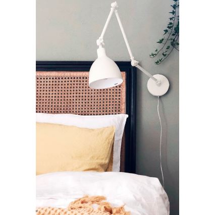 ByRydens - Dimmelhető fali lámpa BAZÁR 1xE27/5W/230V fehér