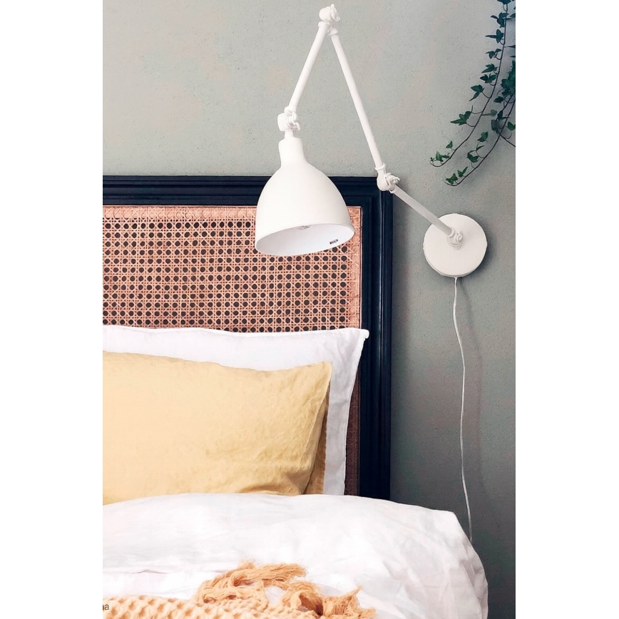 ByRydens - Dimmelhető fali lámpa BAZÁR 1xE27/5W/230V fehér