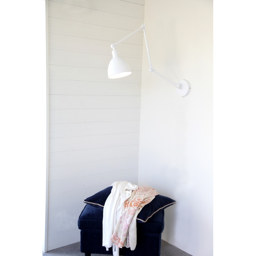 ByRydens - BAZAR fali lámpa 1xE27/5W/230V fehér