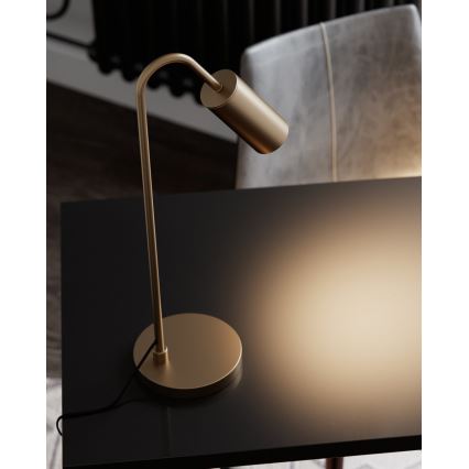 ByRydens - CURVE asztali lámpa 1xGU10/7W/230V arany