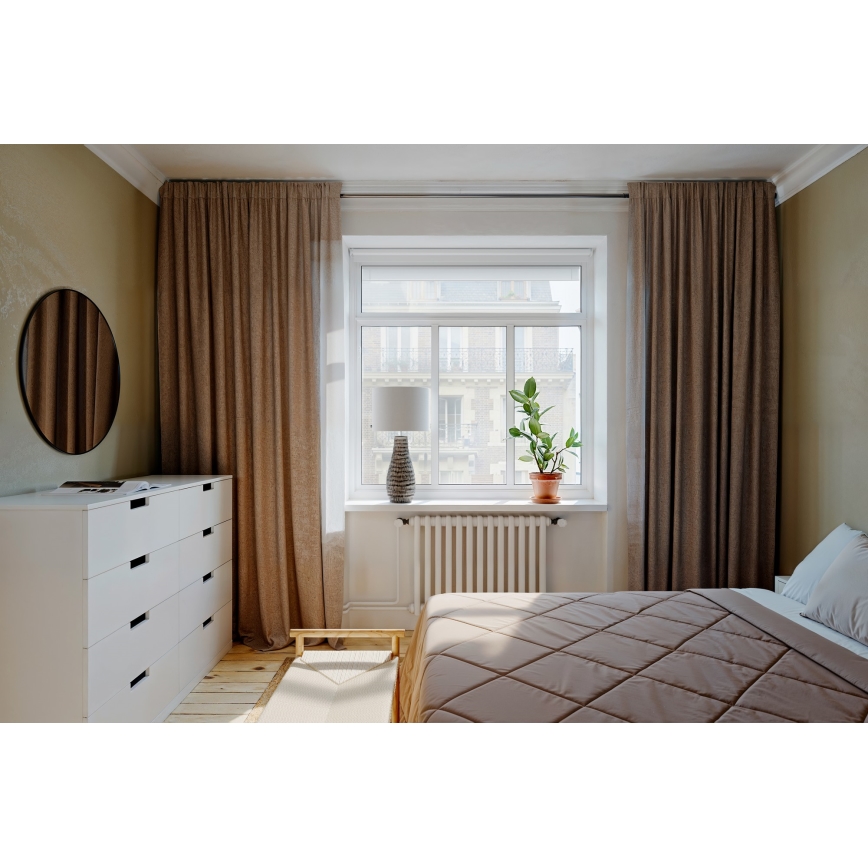 ByRydens - Asztali lámpa BARTHA 1xE27/8W/230V bézs