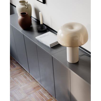 ByRydens - Asztali lámpa LEAN ON ME 1xE27/8W/230V krémszínű