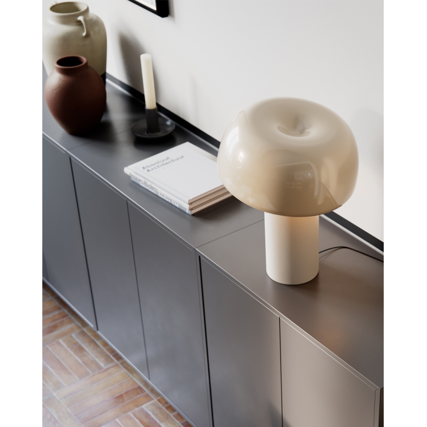 ByRydens - Asztali lámpa LEAN ON ME 1xE27/8W/230V krémszínű