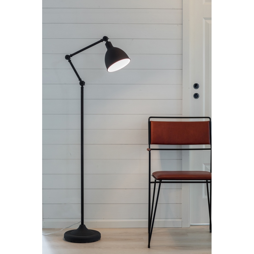 ByRydens - Állólámpa BAZÁR 1xE27/5W/230V fekete