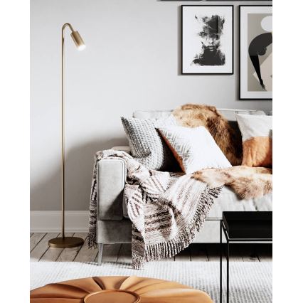 ByRydens - CURVE állólámpa 1xGU10/7W/230V arany