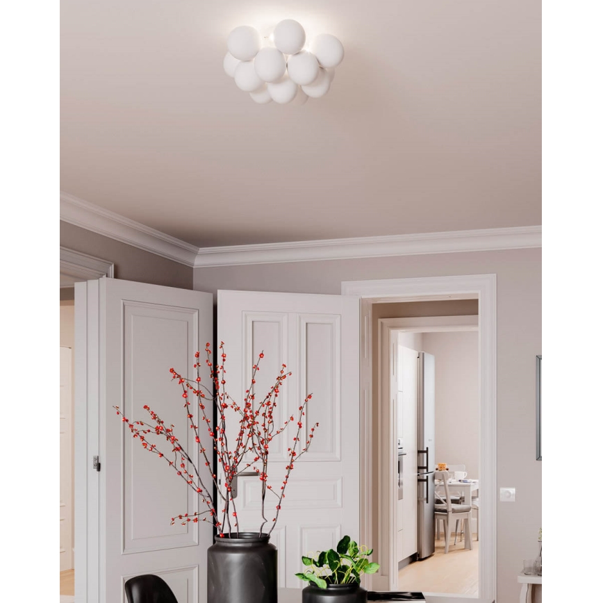 ByRydens - Mennyezeti lámpa GRANDE 3xG9/4W/230V fehér átm. 30 cm