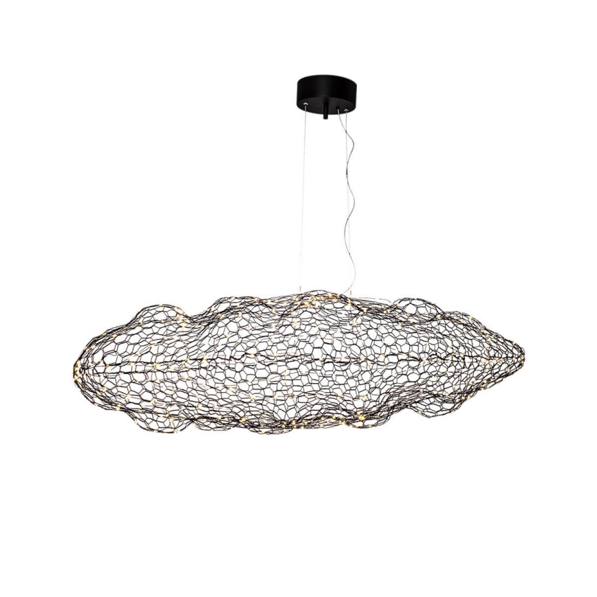 ByRydens - LED Csillár zsinóron HAYDEN LED/20W/230V fekete