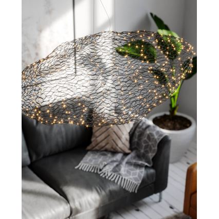 ByRydens - LED Csillár zsinóron HAYDEN LED/20W/230V fekete