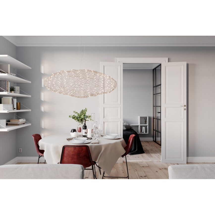 ByRydens - LED Csillár zsinóron HAYDEN LED/20W/230V arany