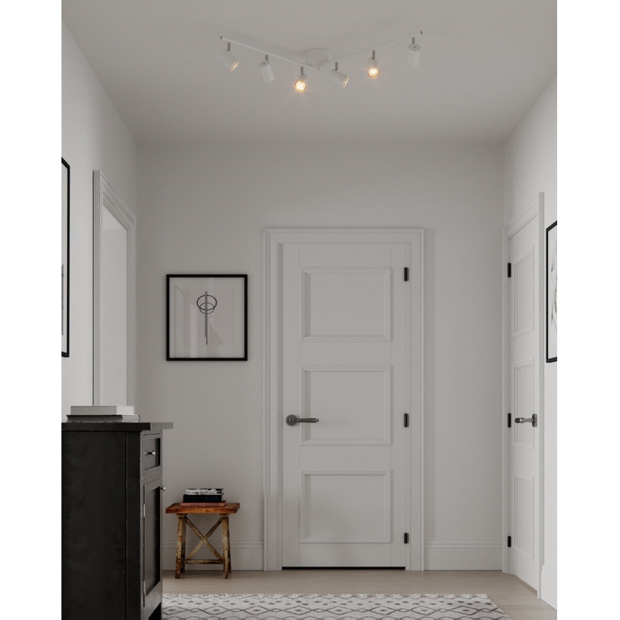 ByRydens - Spotlámpa CORRECT 6xGU10/7W/230V fehér