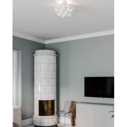 ByRydens - Mennyezeti lámpa GROSS 6xG9/5W/230V fehér átm. 50 cm