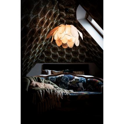 ByRydens - Csillár zsinóron LOU LOU 1xE27/5W/230V bézs átm. 80 cm