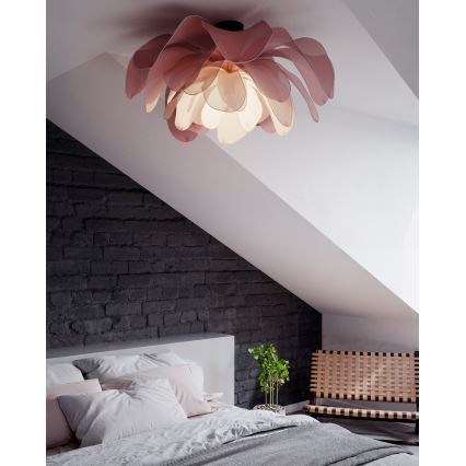 ByRydens - Mennyezeti csillár LOU LOU 1xE27/8W/230V rózsaszín