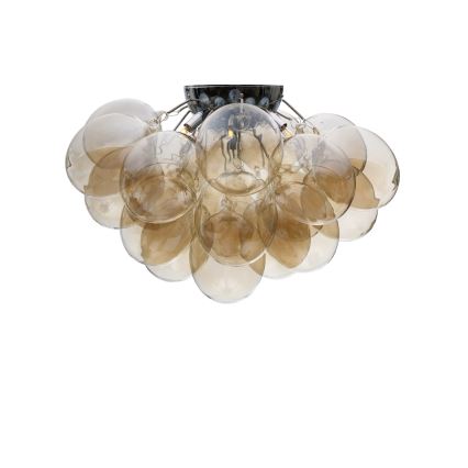 ByRydens - GROSS mennyezeti lámpatest 6xG9/8W/230V füstszínű/barna, átmérő 70 cm